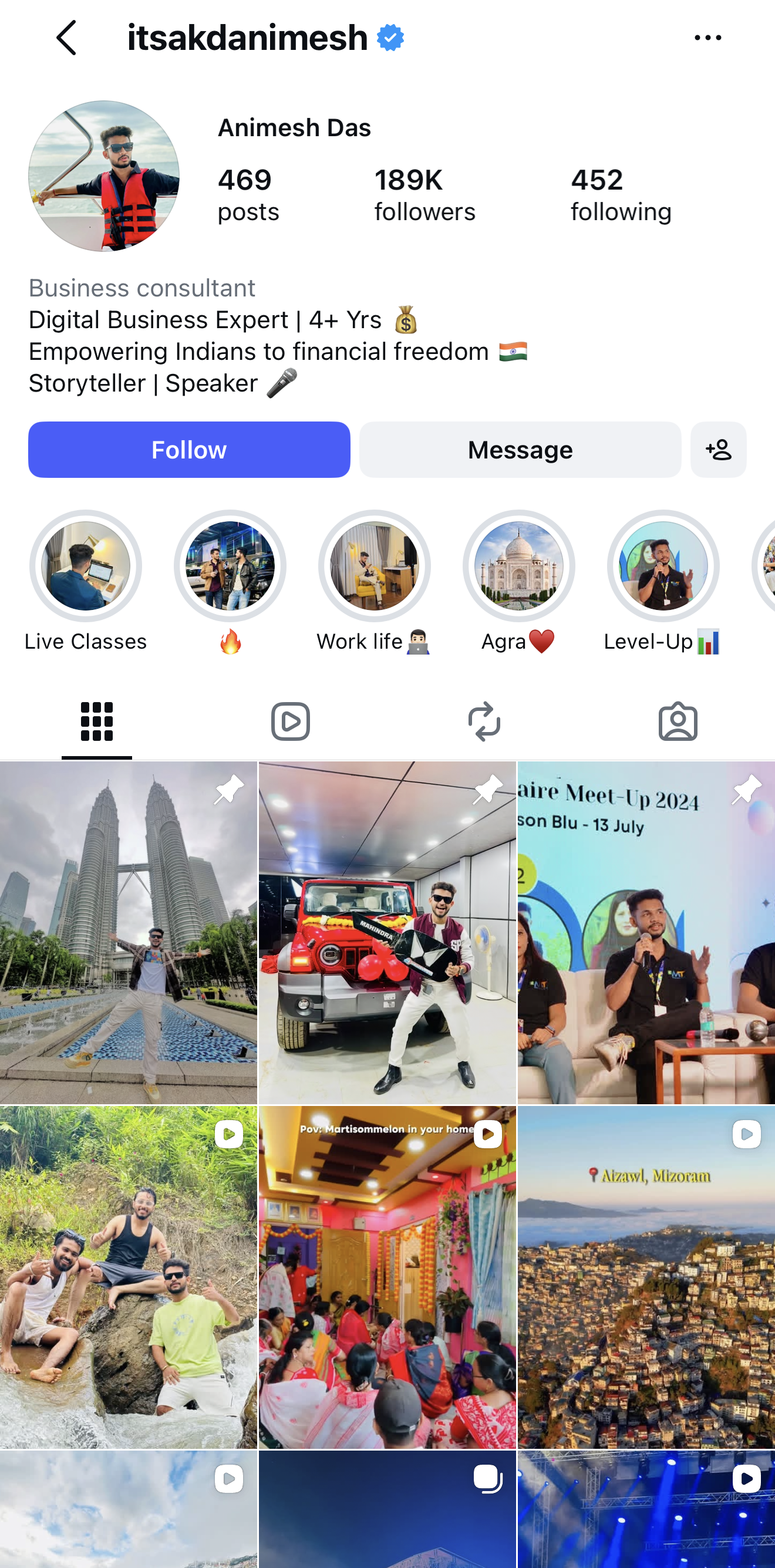 Instagram Profile Screenshot